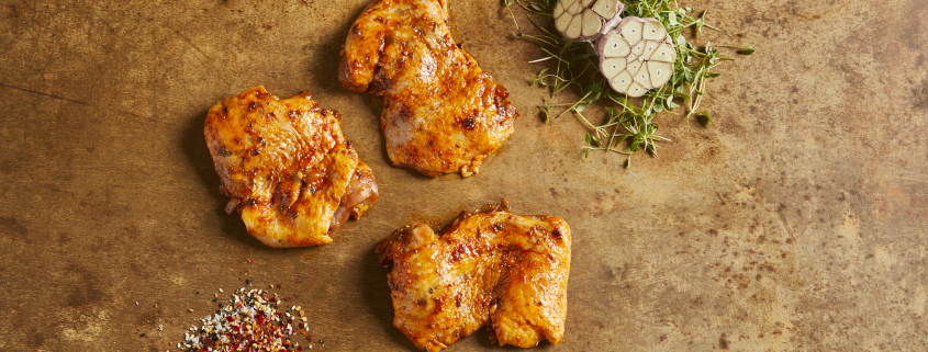 #748 Ramsløg-tomat marinerede udbenede overlår